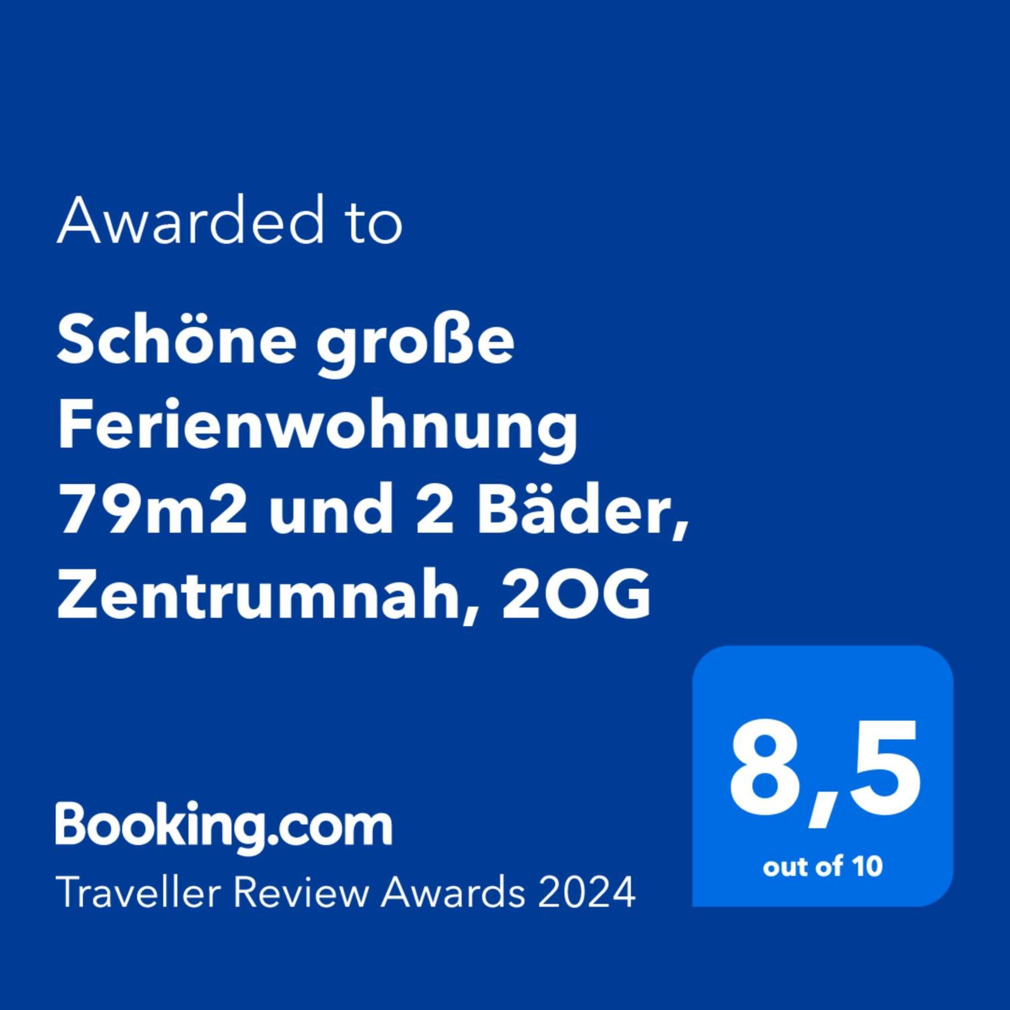 Schoene Grosse Ferienwohnung 79M2 Und 2 Baeder, Zentrumnah, 2Og Ерфурт Екстериор снимка